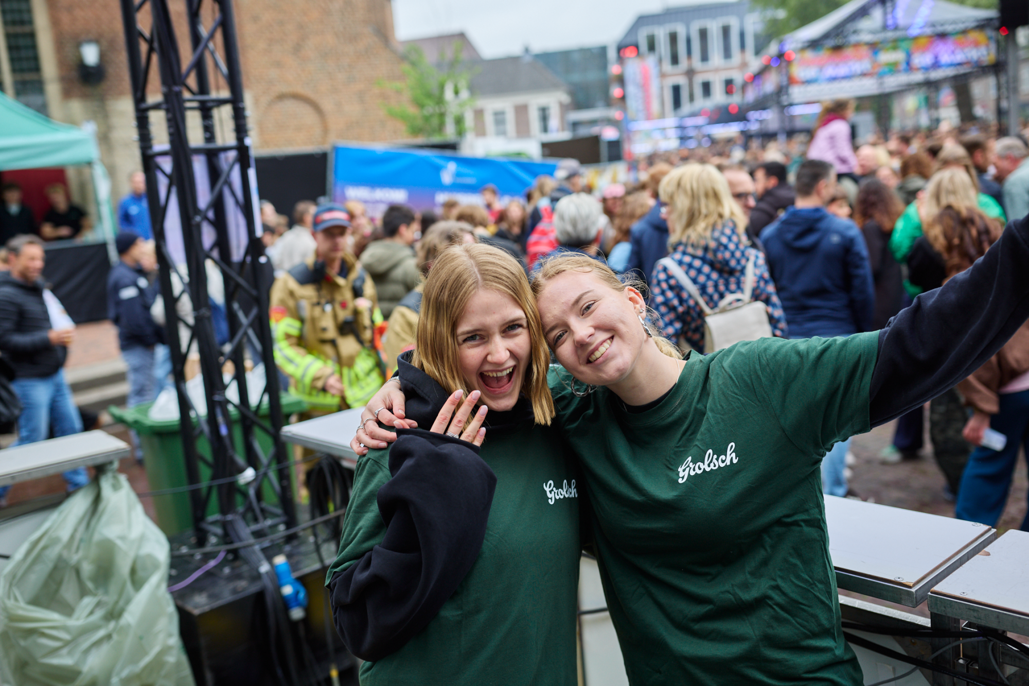 Geen uitzendkracht, maar Hospitality Hero Ons werk Bevrijdingsfestival